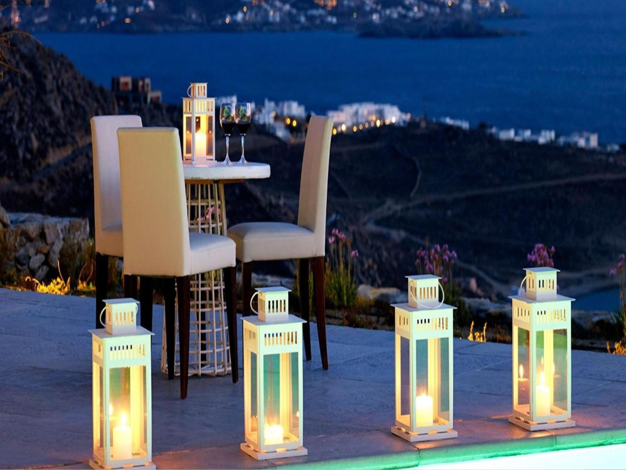 Villa Exquisite Mykonos Exclusive 3 Bedroom Private Pool Sea View Houlakia